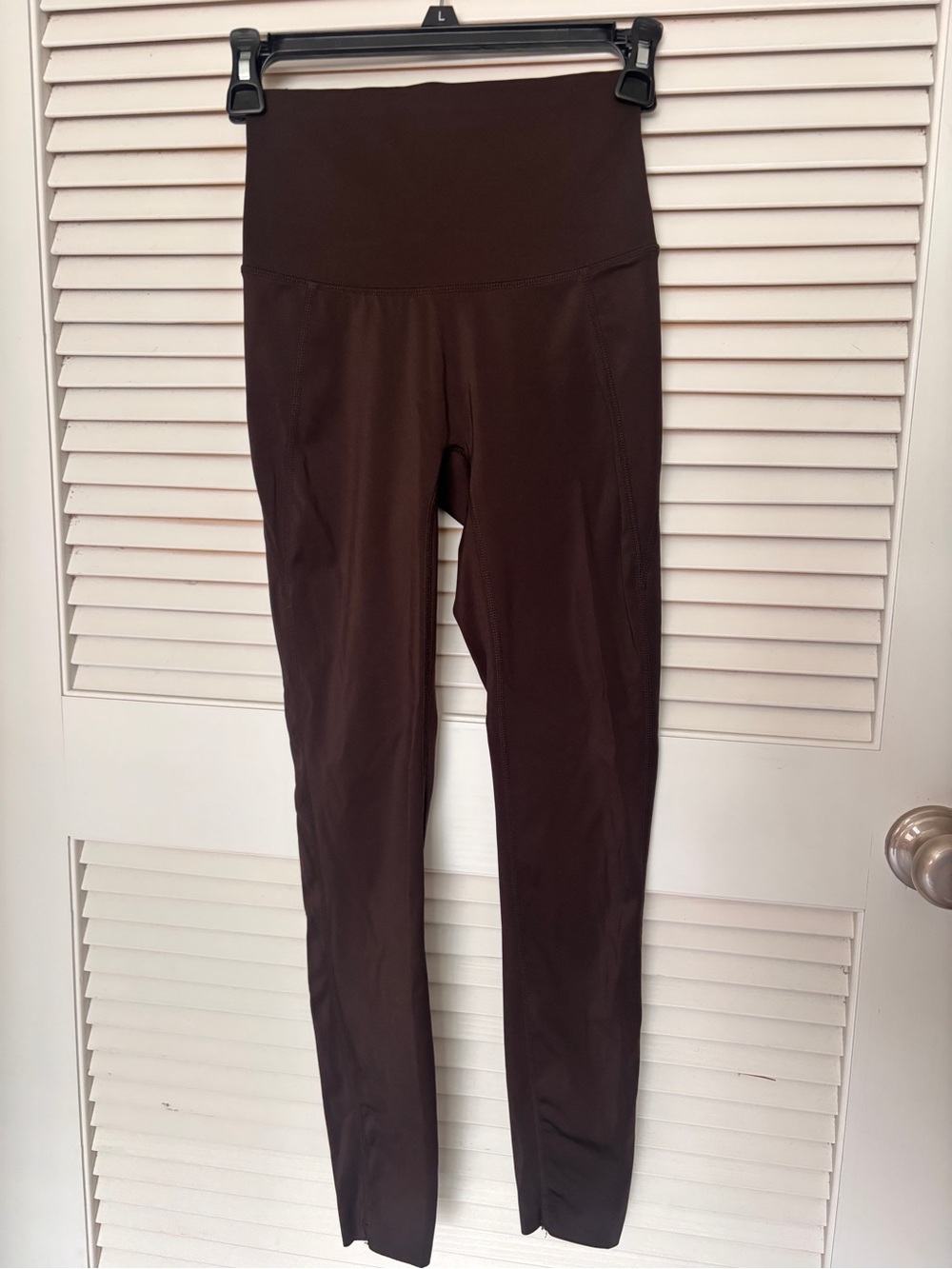 90 Degree By Reflex High-Rise Chocolate Brown Leggings